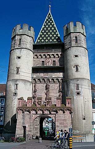 Basel medieval Spalentor